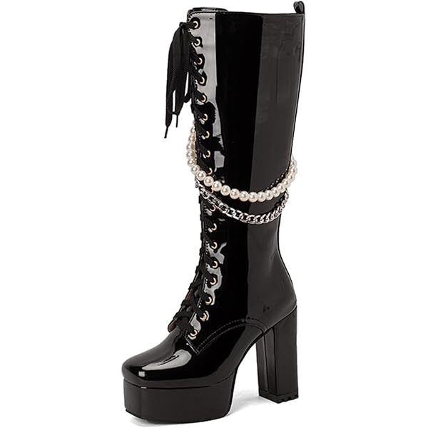 thee greatest botch PUNKY KNIT(サイト完売品) Amazon.com: XYKHUI Womens Gothic Punk Platform Boots Chunky